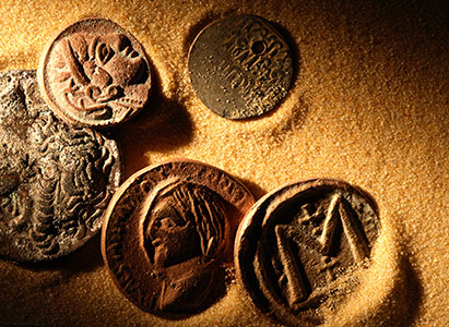 Archaeology Artifacts Ancient Coins