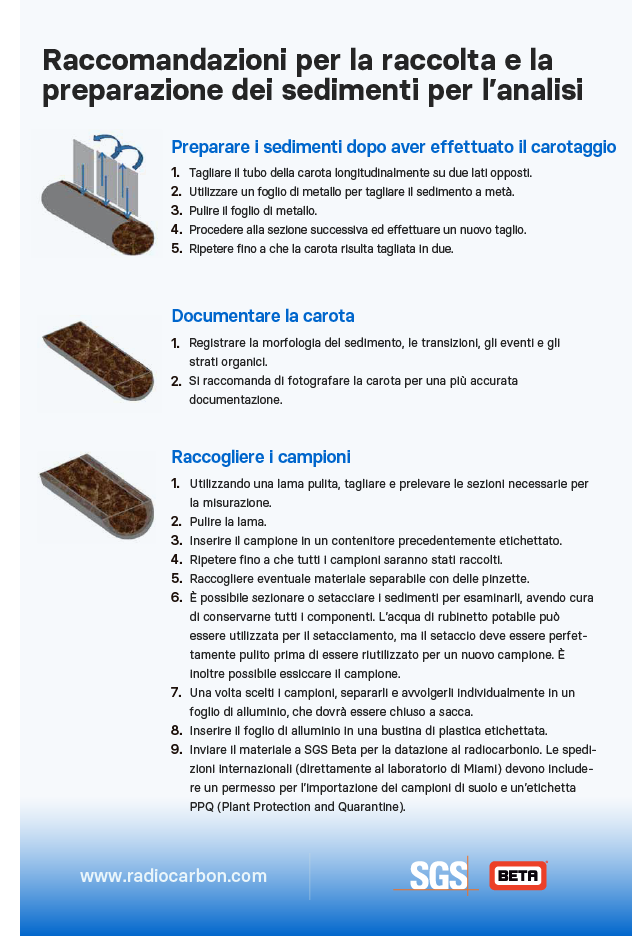SGS Beta Sediment Sampling Guide - Italian